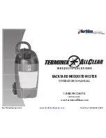 Terminix AllClear ACM3240 Operator'S Manual предпросмотр