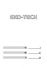 Предварительный просмотр 1 страницы TERMO-TECH EKO-TECH Series Engineering Specification Manual