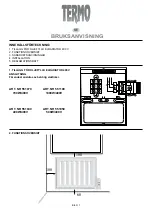 Preview for 3 page of Termo 531040 User Manual