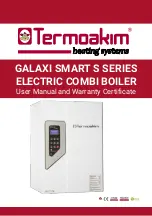 Termoakim GALAXI SMART S Series User Manual And Warranty предпросмотр