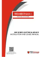 Preview for 1 page of Termodinamik DEK 12 Installation And Usage Manual