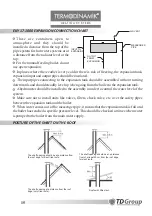 Предварительный просмотр 18 страницы Termodinamik EKY 100 Installation And Usage Manual