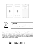 Preview for 8 page of TERMOFOL TF-1000WIFI Installation & Operation Instructions