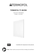 Preview for 7 page of TERMOFOL TF-SW350 Installation & Operation Instructions