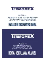 TERMOMEX UKTER-11 Installation And Operation Manual preview