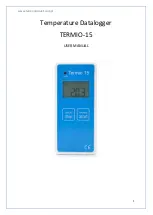 Preview for 1 page of Termoprodukt TERMIO-15 User Manual