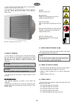 Предварительный просмотр 20 страницы TERMOTECNICA PERICOLI EOC53s Instruction Booklet