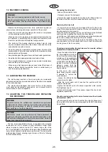 Предварительный просмотр 25 страницы TERMOTECNICA PERICOLI EOC53s Instruction Booklet