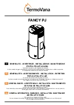 termovana FANCY PJ Manual preview