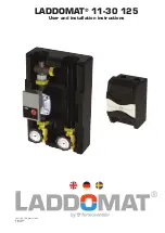 Preview for 1 page of Termoventiler LADDOMAT 11-30 125 User And Installation Instructions Manual