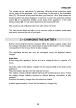 Предварительный просмотр 22 страницы Termozeta 311003 Instruction Manual