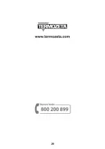 Предварительный просмотр 29 страницы Termozeta 311003 Instruction Manual