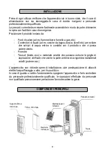 Предварительный просмотр 8 страницы Termozeta AIRZETA ICE XL Instruction Manual