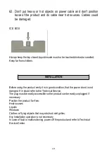 Предварительный просмотр 19 страницы Termozeta AIRZETA ICE XL Instruction Manual