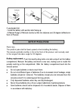 Предварительный просмотр 21 страницы Termozeta AIRZETA ICE XL Instruction Manual