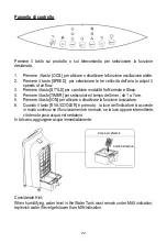 Предварительный просмотр 22 страницы Termozeta AIRZETA ICE XL Instruction Manual