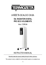 Предварительный просмотр 14 страницы Termozeta AIRZETA SCALDO CASA PRO ECO Instruction Manual