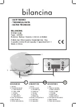 Preview for 2 page of Termozeta Bilancina Instruction Manual