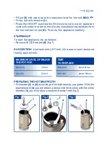 Предварительный просмотр 13 страницы Termozeta CAPPUCCIONE IL CREMA LATTE Instruction Manual