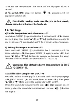 Preview for 20 page of Termozeta DT-8836M User Manual