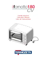 Предварительный просмотр 1 страницы Termozeta ilfornotto 180 CV Instruction Manual