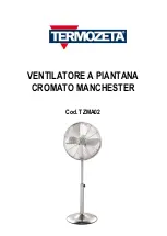 Termozeta MANCHESTER Instruction Manual preview