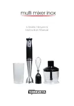 Termozeta Multi Mixer Inox Instruction Manual preview