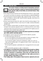 Preview for 8 page of Termozeta sbattitore-impastatore Instruction Manual