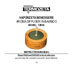 Предварительный просмотр 21 страницы Termozeta TZR63 Instruction Manual