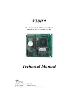 Tern V104 Technical Manual предпросмотр