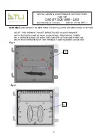 Preview for 1 page of Teron Lighting Caddy Square-Led Installation & Maintenance Instructions