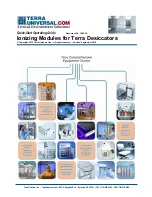 Terra Universal 2006-01 Quick Start Operating Manual preview