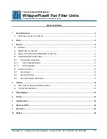 Preview for 2 page of Terra Universal WhisperFlow 6601-22A-HRSS-2 Product Manual