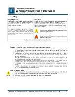 Preview for 5 page of Terra Universal WhisperFlow 6601-22A-HRSS-2 Product Manual