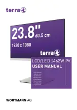 Preview for 1 page of Terra 2462W PV User Manual