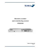 Terra PCS200 User Manual preview