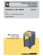 Preview for 1 page of Terra S-TWIN Technical Information And Assembly Instructions