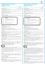 Preview for 2 page of Terragene Bionova IC10 Quick Start Manual