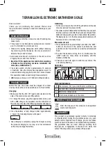 Предварительный просмотр 5 страницы Terraillon 1160156 Instruction Manual