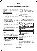 Preview for 12 page of Terraillon 1160156 Instruction Manual