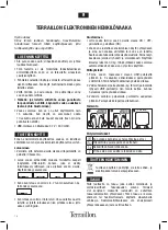 Preview for 14 page of Terraillon 1160156 Instruction Manual