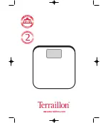 Preview for 2 page of Terraillon AUTOMATIC ELECTRONIC BATHROOM SCALE Manual