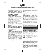 Preview for 21 page of Terraillon AUTOMATIC ELECTRONIC BATHROOM SCALE Manual