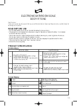 Preview for 13 page of Terraillon Body Fit One Manual