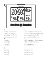 Preview for 3 page of Terraillon EQUINOXE Manual