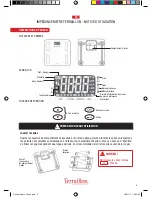 Предварительный просмотр 5 страницы Terraillon FITNESS COACH INITIAL Instruction Manual