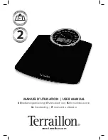 Terraillon GP3000 User Manual preview