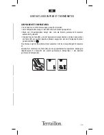 Preview for 25 page of Terraillon NON-CONTACT INFRARED THERMOMETER Instruction Manual