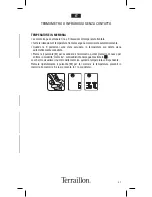 Preview for 41 page of Terraillon NON-CONTACT INFRARED THERMOMETER Instruction Manual