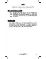 Preview for 43 page of Terraillon NON-CONTACT INFRARED THERMOMETER Instruction Manual